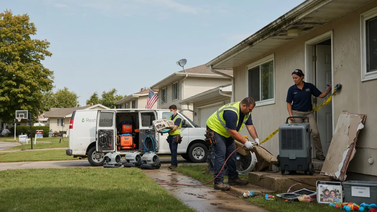 Water Damage Restoration in Noblesville, IN near me